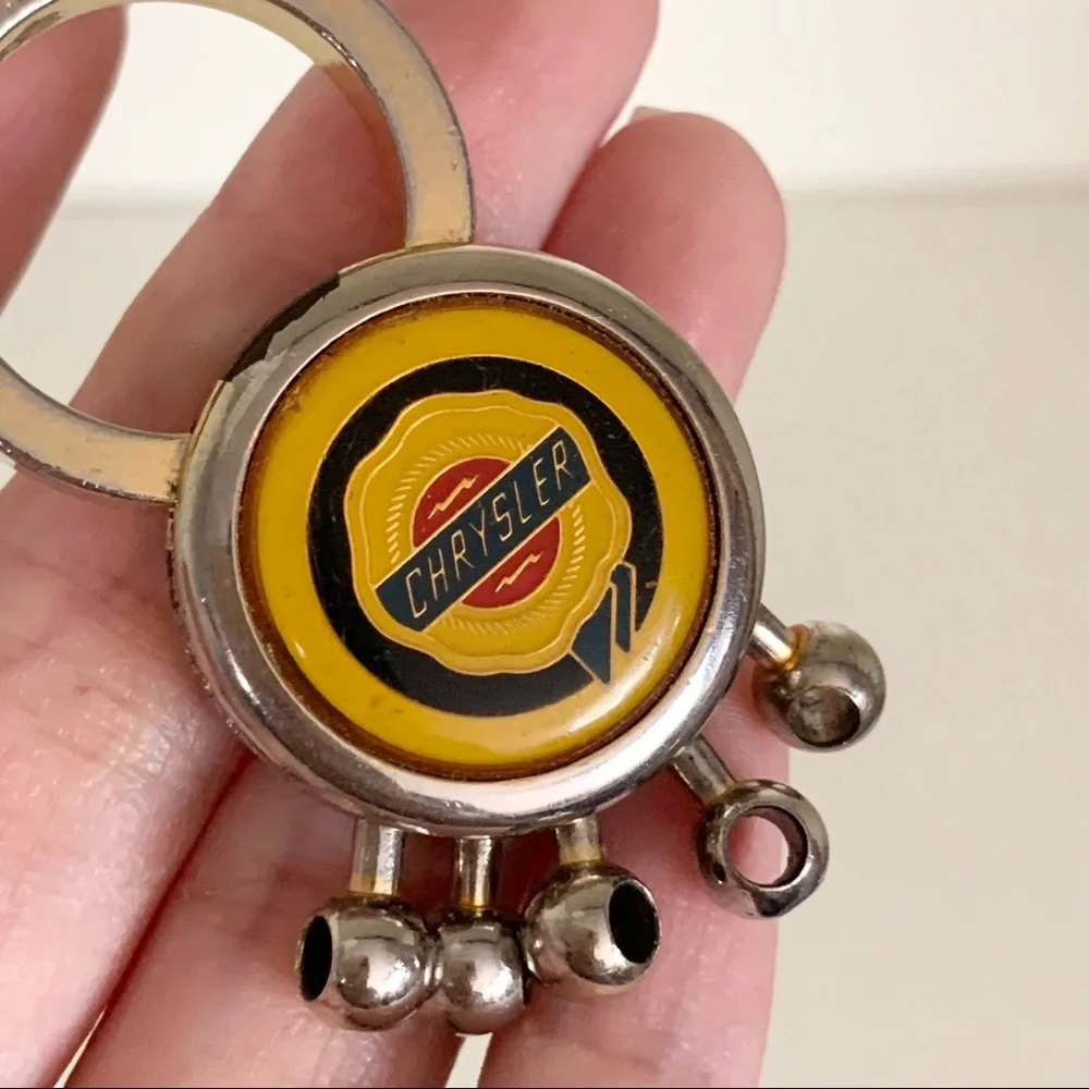 Vintage Chrysler key chain